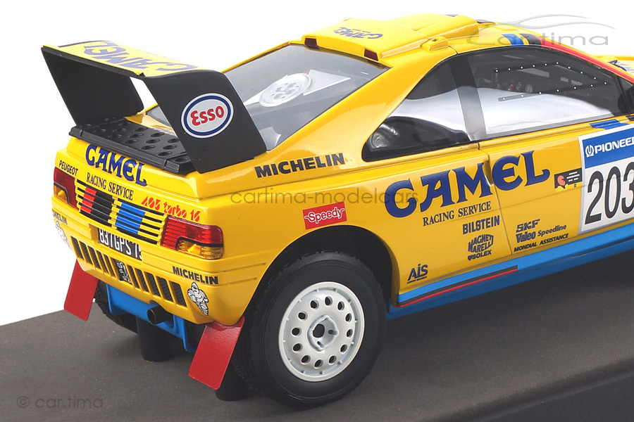 Peugeot 405 GT T-16 Winner Paris Dakar 1990 Vatanen/Berglund Top Marques 1:18 TMPD-03A