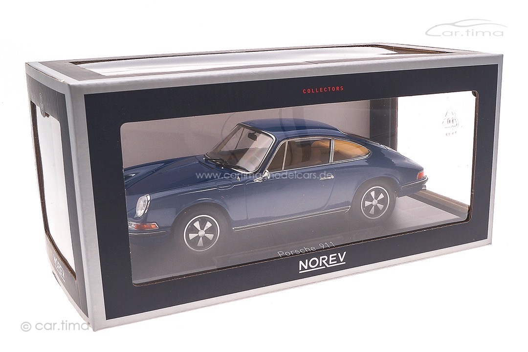 Porsche 911 S blau Norev 1:18 187647