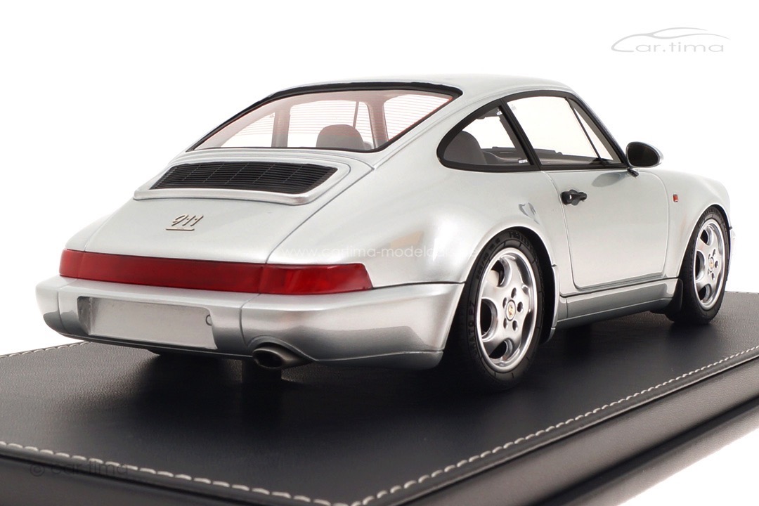 Porsche 911 (964) Carrera 4 WTL 30 Jahre 911 Polarsilber car.tima 1:18