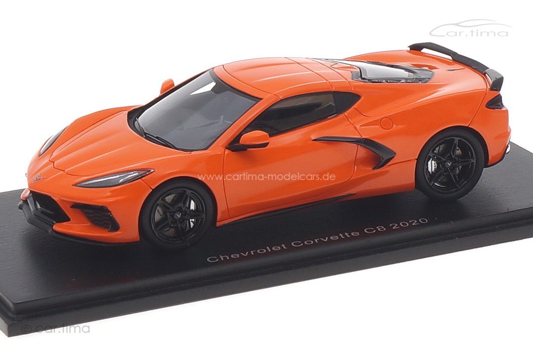 Chevrolet Corvette C8 orange Spark 1:43 S5062