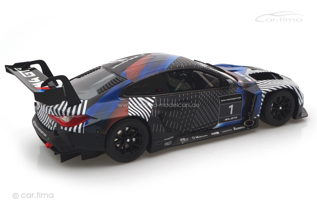 BMW M4 GT3 Test Car Design 2021 TopSpeed 1:18 TS0370