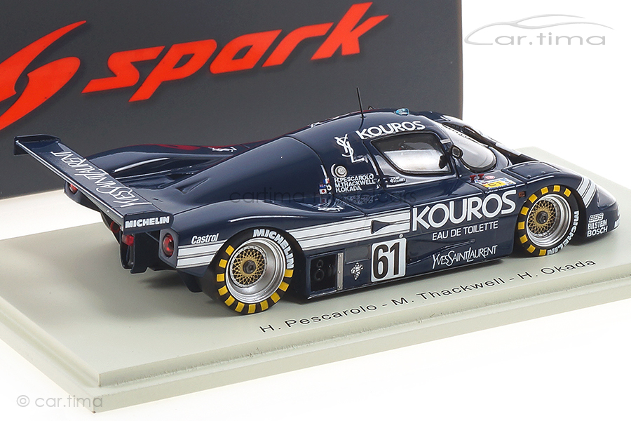 Sauber C9 24h Le Mans 1987 Okada/Pescarolo/Thackwell Spark 1:43 S1257