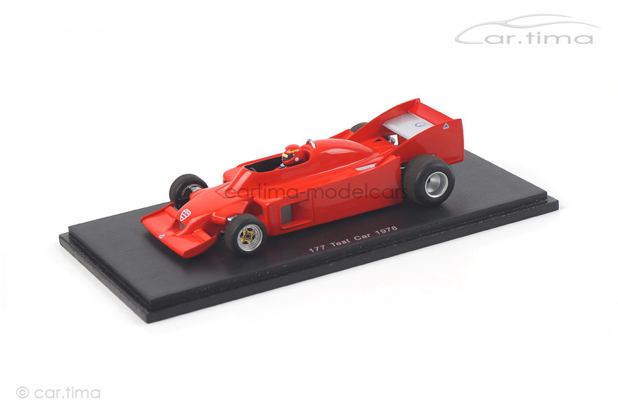 Alfa Romeo 177 Test 1978 Vittorio Brambilla Spark 1:43 S3895