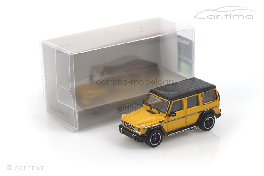 Mercedes-AMG G65 G-Class gelb met. Minichamps 1:87 870037001