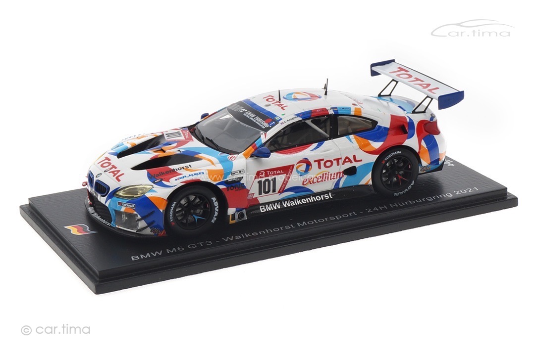 BMW M6 GT3 24h Nürburgring 2021 Krognes/Pittard/Tuck Spark 1:43 SG761