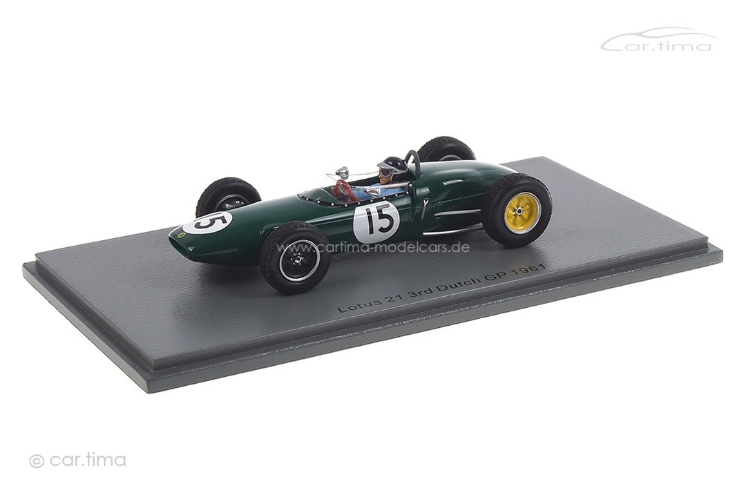 Lotus 21 GP Niederlande 1961 Jim Clark Spark 1:43 S7118