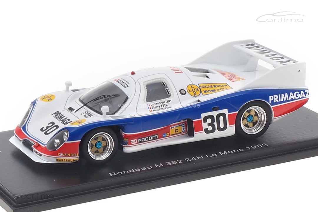 Rondeau M382 24h Le Mans 1983 Guitteny/Yver/de Dryver Spark 1:43 S2286