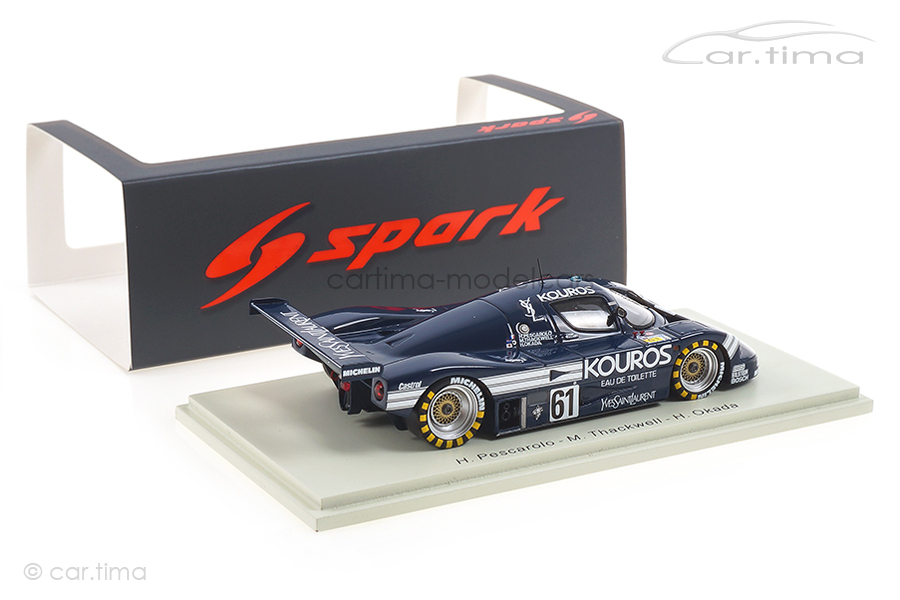 Sauber C9 24h Le Mans 1987 Okada/Pescarolo/Thackwell Spark 1:43 S1257