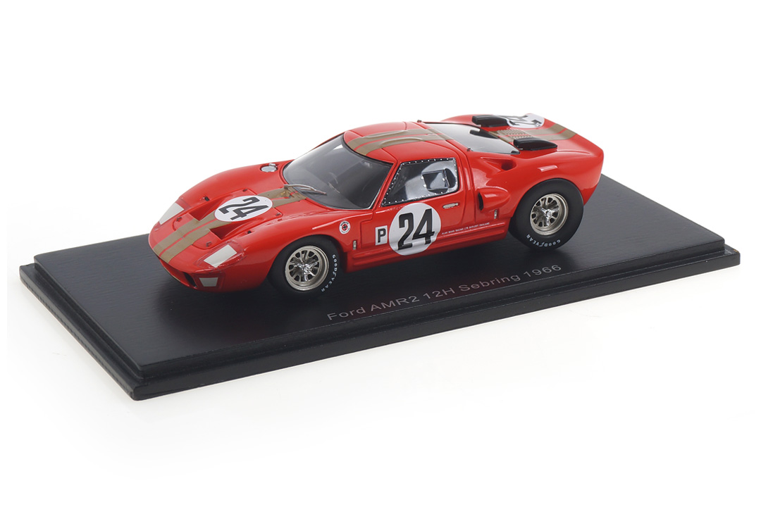 Ford GT40 AMR2 12h Sebring 1966 Hill/Stewart Spark 1:43 S2772