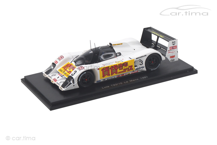 Lola T92/10 24h Le Mans 1992 Euser/Pareja/Zwolsman Spark 1:43 S4724