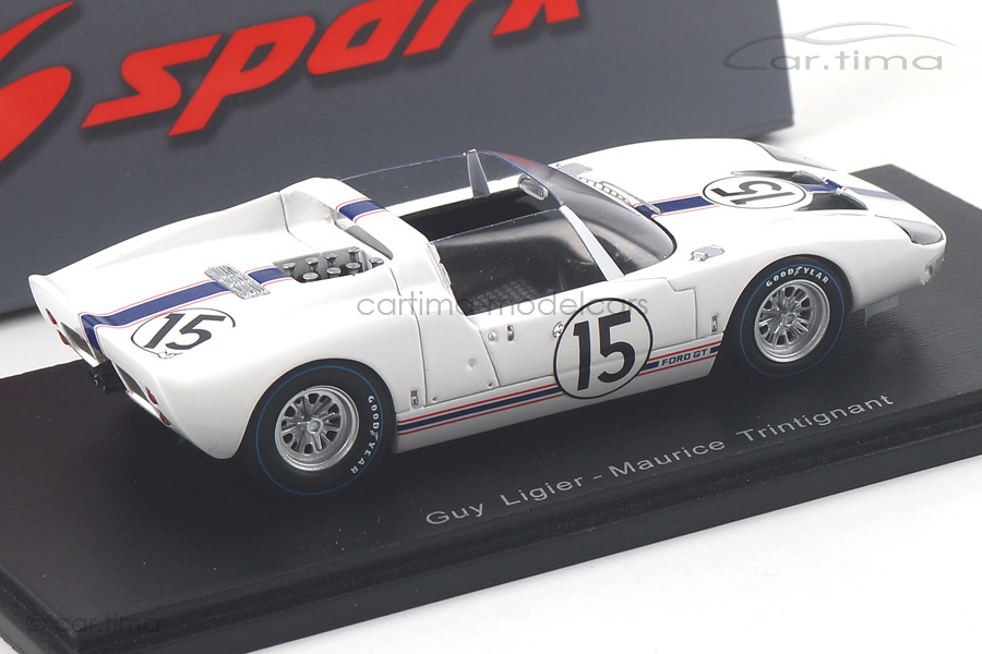 Ford GT40 Spyder 24h Le Mans 1965 Ligier/Trinitgnant Spark 1:43 S4071