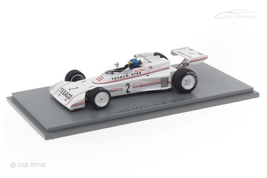 Lotus 74 I.G.B. GP F2 1973 Ronnie Peterson Spark 1:43 S7303