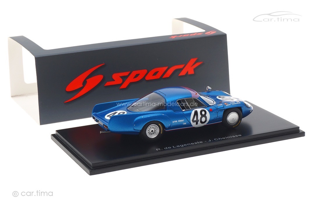 Alpine A210 24h Le Mans 1967 de Lageneste/Cheinisse Spark 1:43 S5689