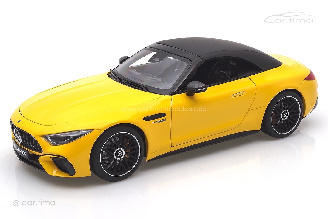 Mercedes-Benz AMG SL 63 4Matic (R232) Sonnen Gelb iScale 1:18 180052