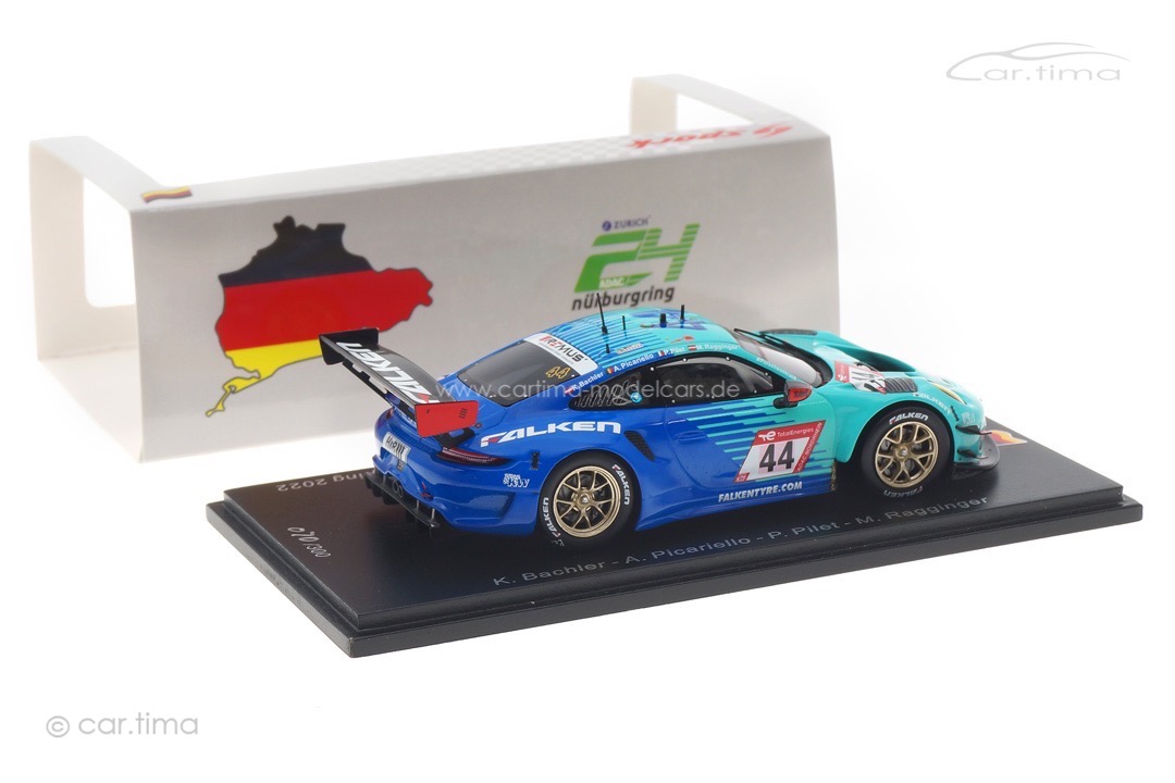 Porsche 911 GT3 R 24h Nürburgring 2022 Bachler/Picariello/Pilet/Ragginger Spark 1:43 SG863