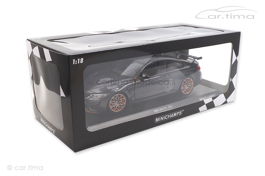 BMW M4 GTS grau met. Minichamps 1:18 110025222