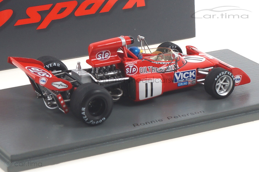 March 721X GP Belgien 1972 Ronnie Peterson Spark 1:43 S7164