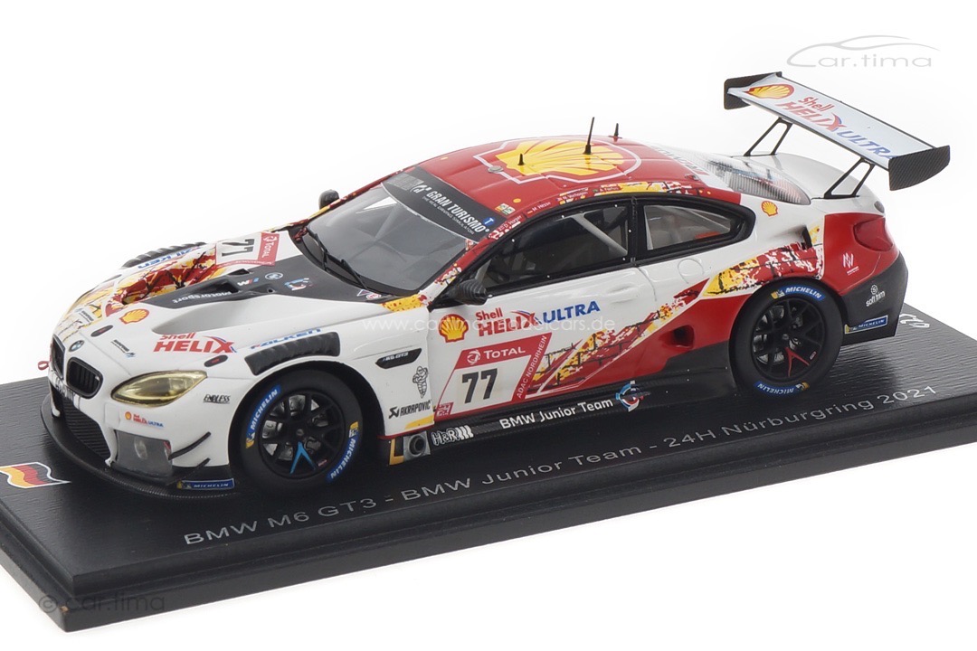 BMW M6 GT3 24h Nürburgring 2021 Farfus/Harper/Hesse/Verhagen Spark 1:43 SG783