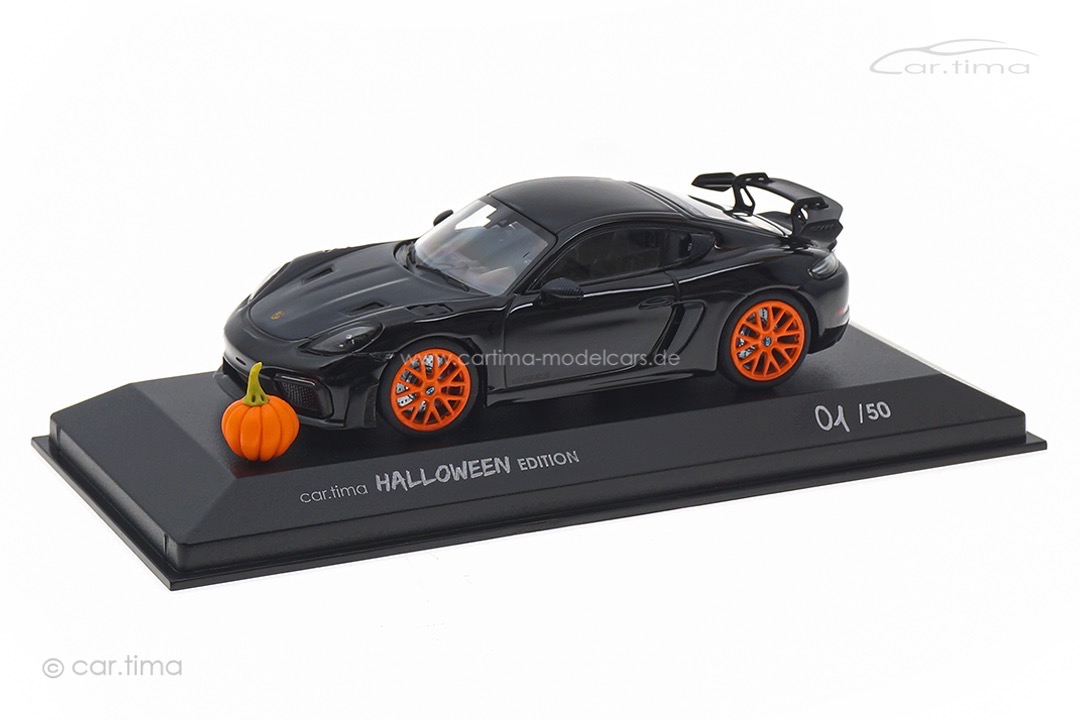 Porsche 718 Cayman GT4 RS Halloween Edition 2024 Minichamps car.tima CUSTOMIZED 1:43