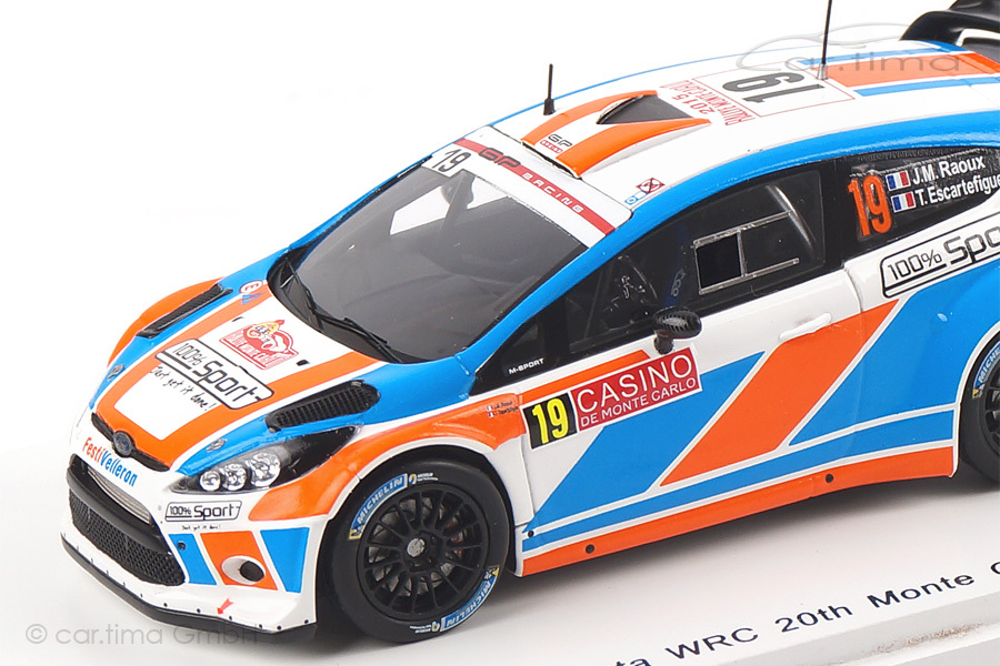 Ford Fiesta WRC Rally Monte Carlo 2015 Raoux/Escartefigue Spark 1:43 S4514