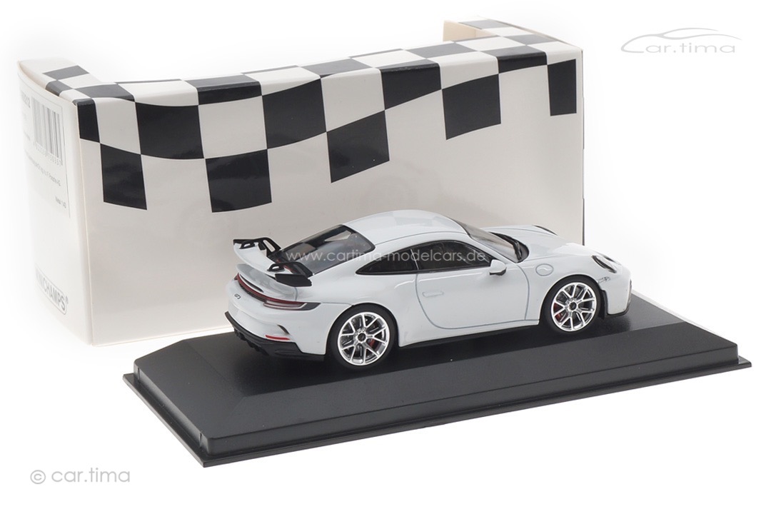 Porsche 911 (992) GT3 Weiß Minichamps 1:43 413069212