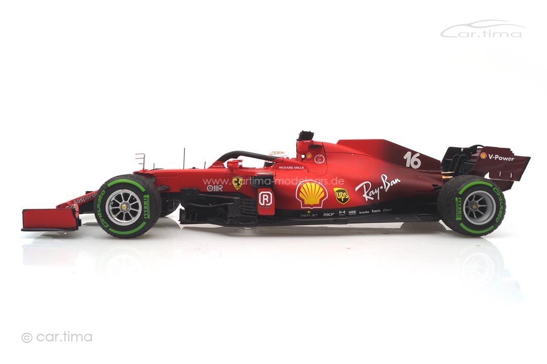 Ferrari SF21 GP Emilia-Romagna 2021 Charles Leclerc BBR 1:18 BBR211816