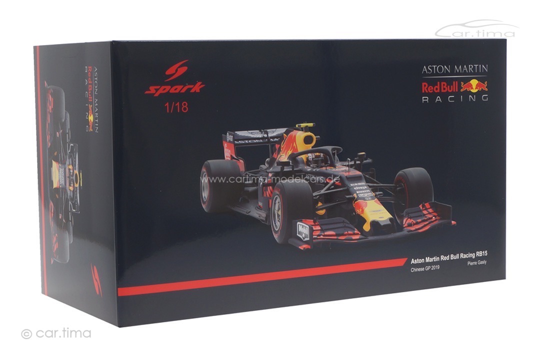 Aston Martin Red Bull Racing RB15 GP 2019 Pierre Gasly Spark 1:18 18S456