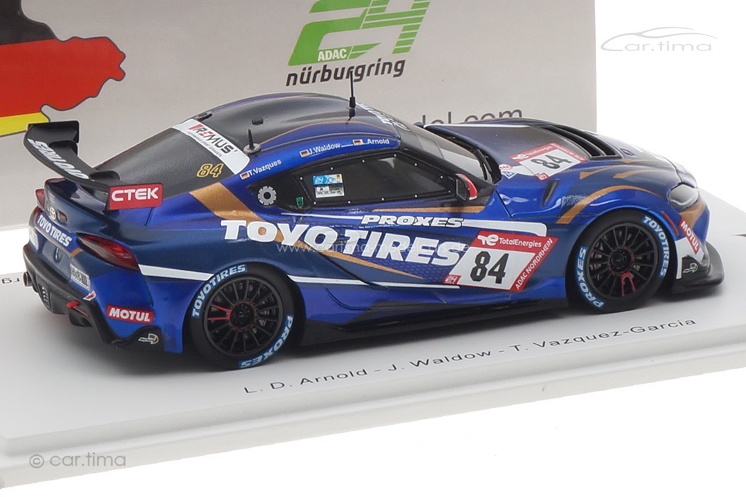 Toyota GR Supra GT4 24h Nürburgring 2022 Arnold/Waldow/Vazquez-Garcia Spark 1:43 SG859