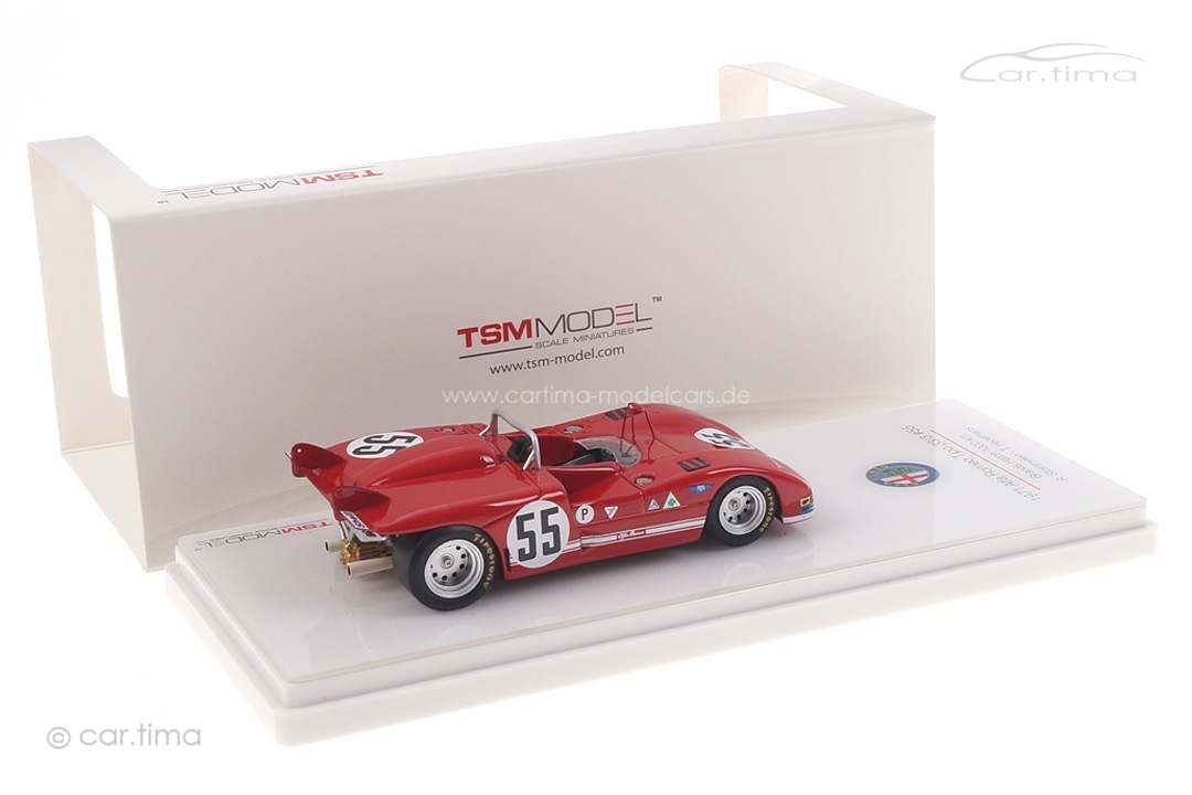 Alfa Romeo Tipo 33/3 Brands Hatch 1971 Stommelen/Hezemans TSM 1:43 TSM164305