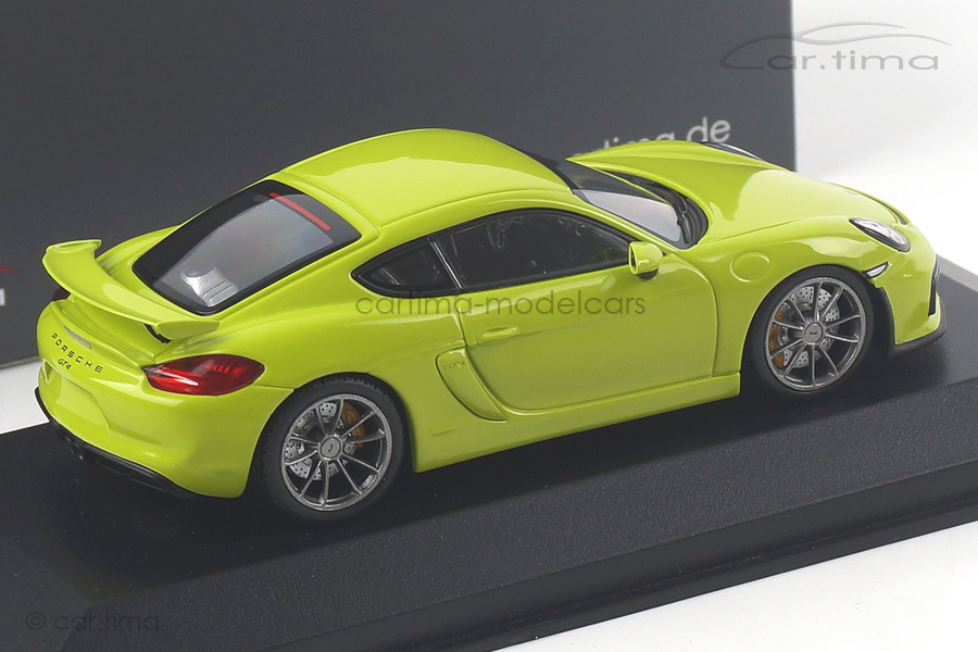 Porsche Cayman GT4 Lichtgrün Minichamps 1:43 CA04316075