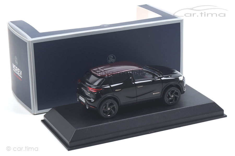 "Citroen DS 3 Crossback ""La Premiere"" 2019 schwarz/rot Norev 1:43 170020"