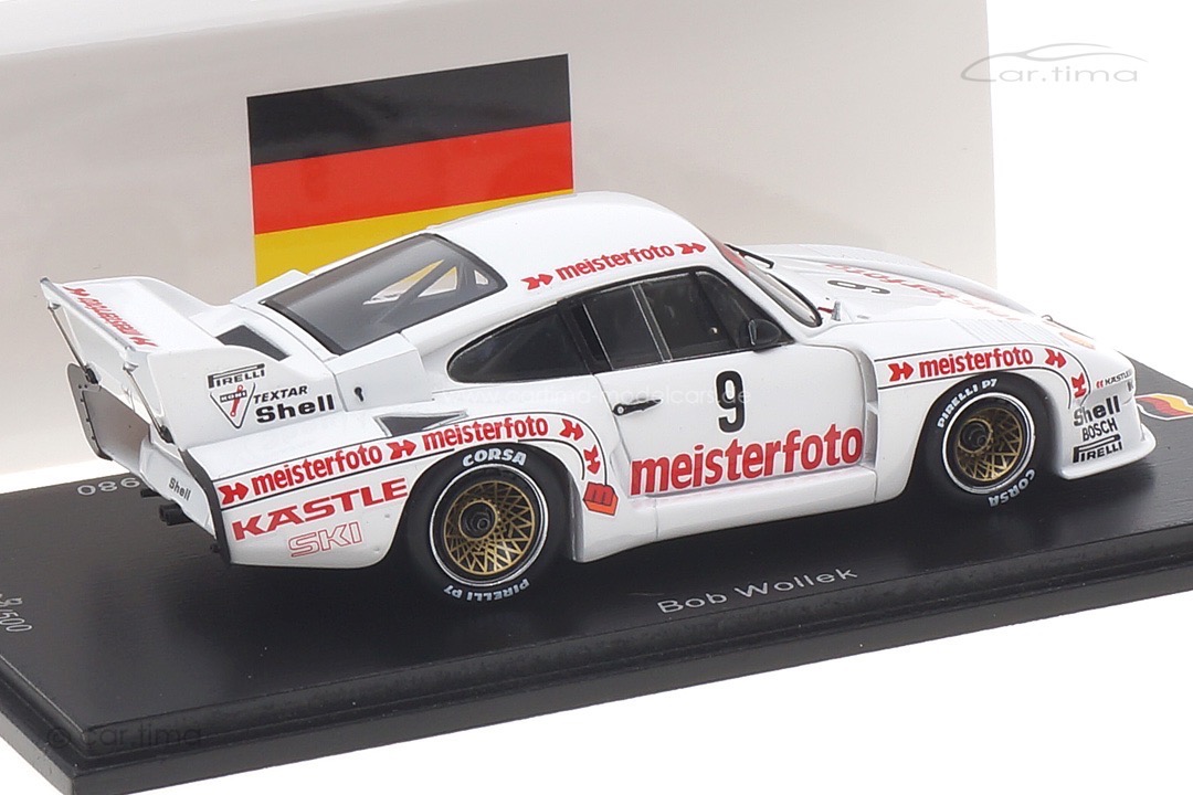 Porsche 935/80 Winner Mainz-Finthen DRM 1980 Bob Wollek Spark 1:43 SG461