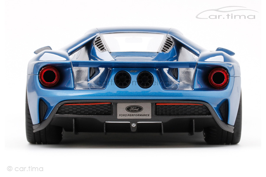 Ford GT North American Auto Show 2015 Liquid blue TopSpeed 1:18 TS0004