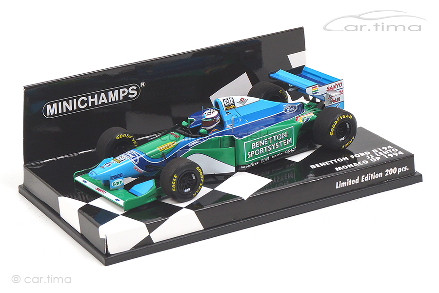 Benetton Ford B194 Monaco GP 1994 JJ Lehto Minichamps 1:43 417940406