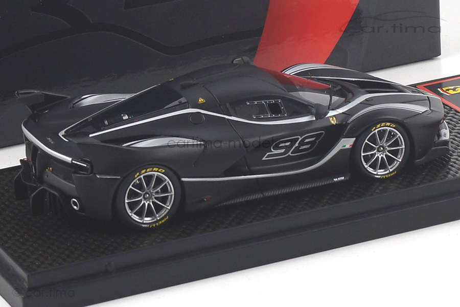 Ferrari FXXK #98 schwarz matt BBR 1:43 BBRC186D