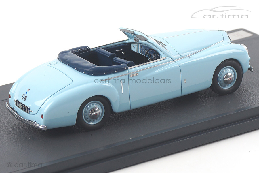 Bristol 400 DHC by Pininfarina 1948 hellblau Matrix Scale Models 1:43 MX40204-101