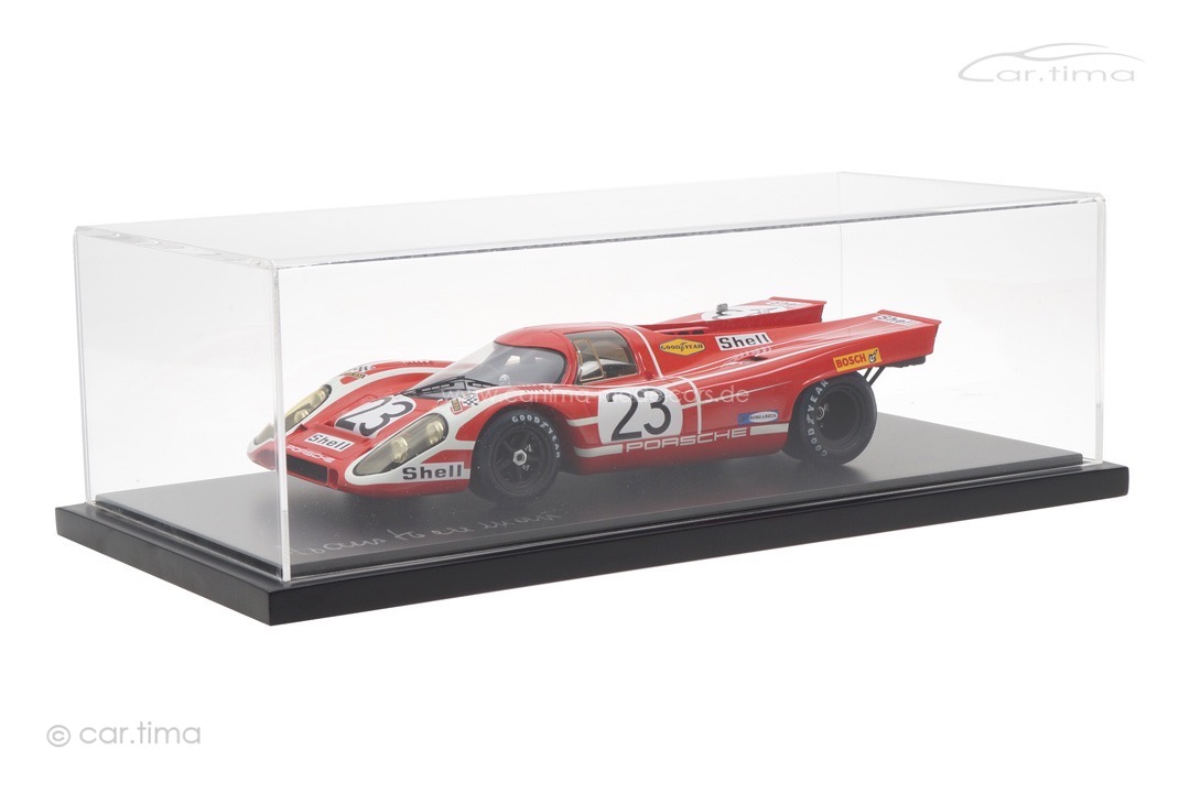 Porsche 917 K Winner 24h Le Mans 1970 Originalsignatur Hans Herrmann Spark 1:18