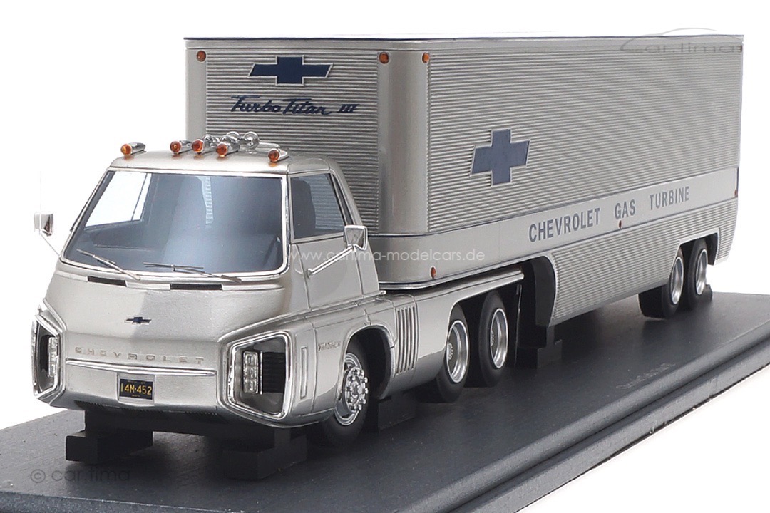 Chevrolet Turbo Titan III silber 1966 autocult 1:43 11017