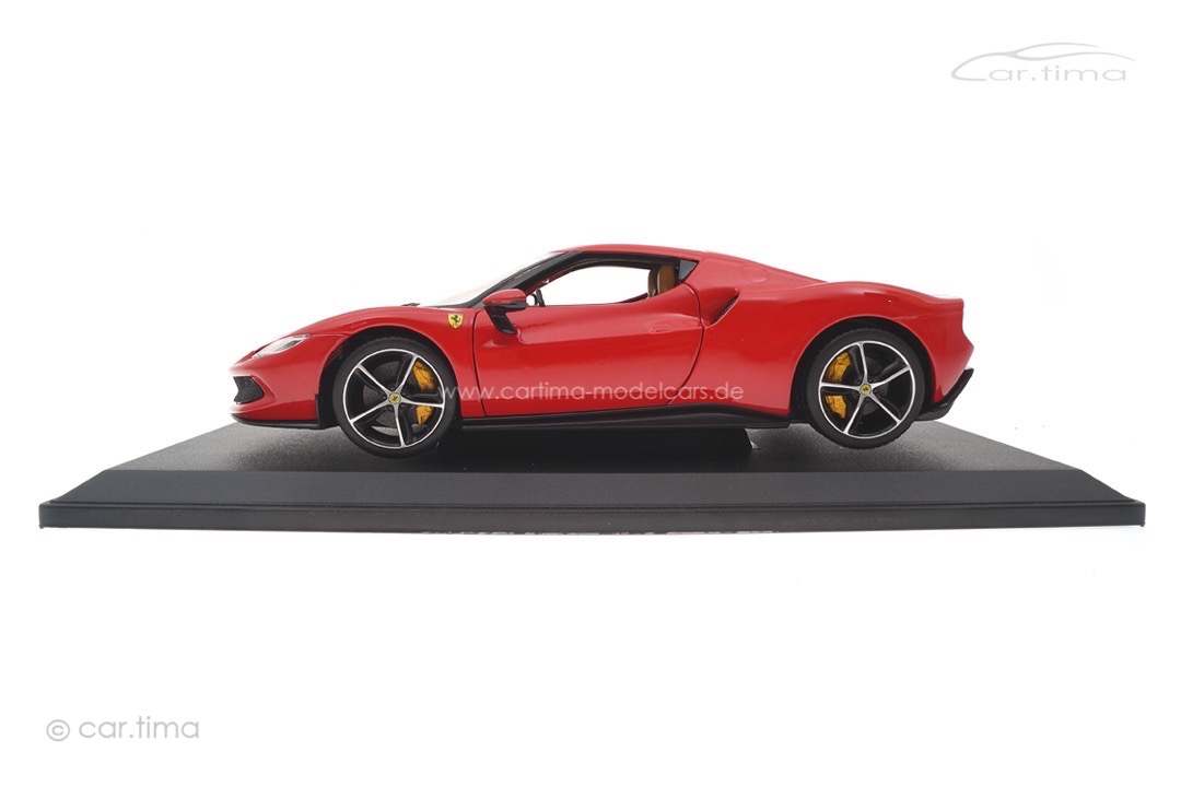 Ferrari 296 GTB Hybrid 830HP V6 2022 rot Bburago 1:18 18-16018