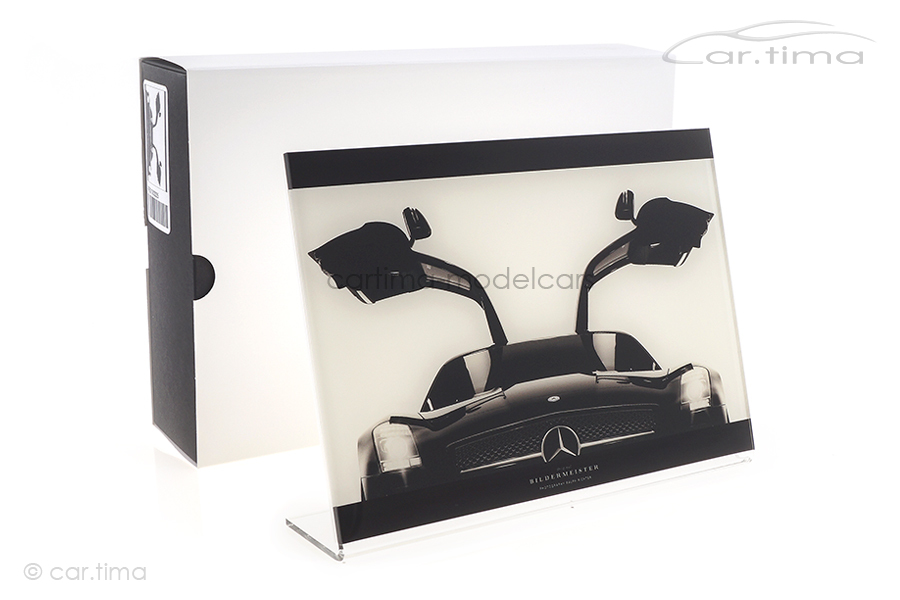 Bildermeister MINIpic Mercedes-Benz SLS AMG 2010 Acrylglas-Aufsteller 14 cm x 20 cm RR21002225