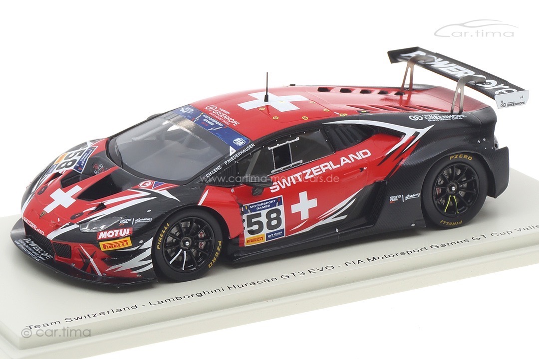 Lamborghini Huracán GT3 evo GT Cup Vallelunga 2019 Lenz/Niederhauser Spark 1:43 S9609