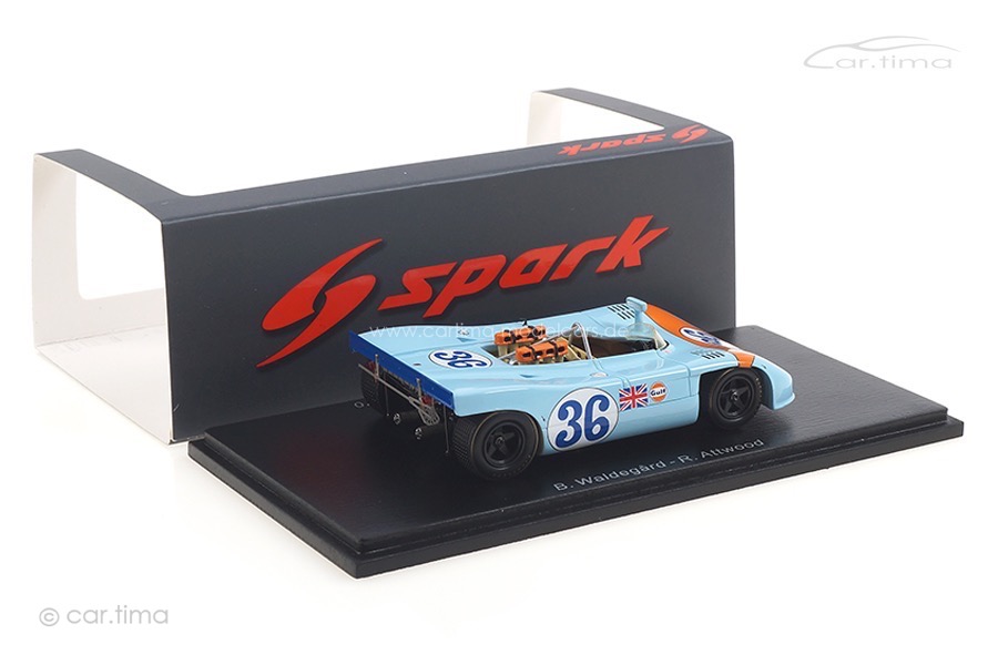 Porsche 908/03 Targa Florio 1970 Attwood/Waldegard Spark 1:43 S4625