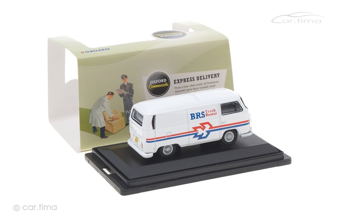 Volkswagen Bus T2a Bay Window BRS Truck Rental Oxford 1:76 76VW018