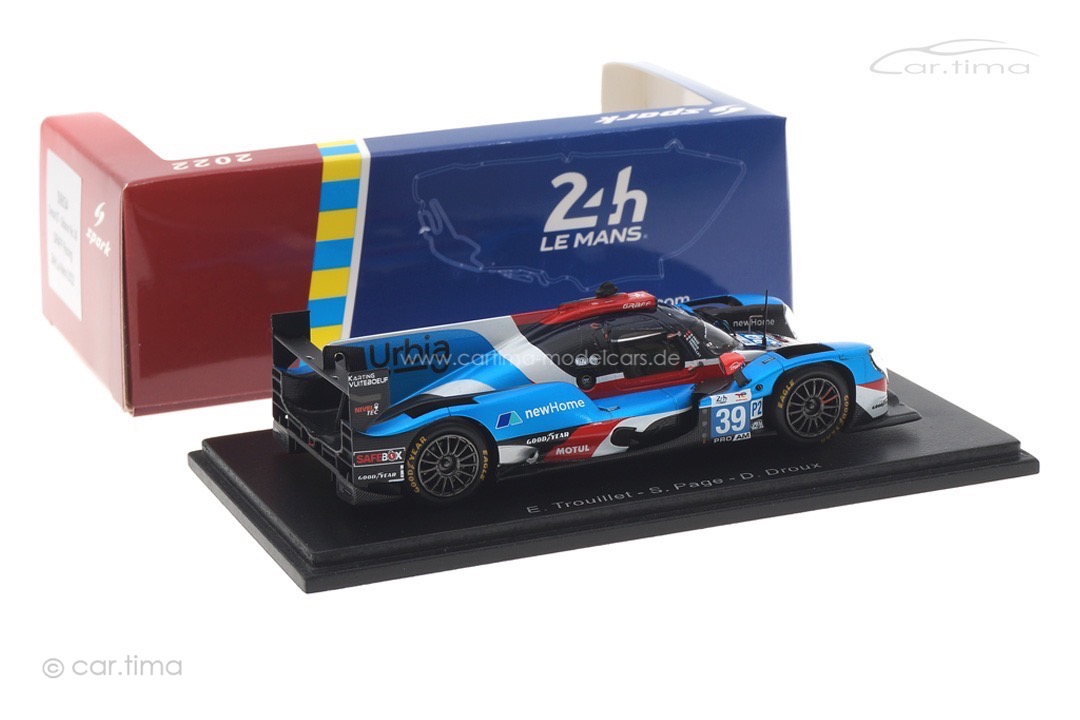 Oreca 07-Gibson 24h Le Mans 2022 Trouillet/Page/Droux Spark 1:43 S8634