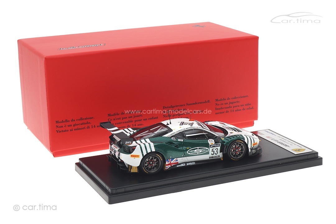 Ferrari 488 GT3 Winner PRO-AM class 24h Spa 2021 Cameron/Mastronardi/Griffin/Molina Looksmart 1:43