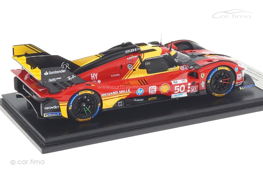 Ferrari 499P Winner 24h Le Mans 2024 Fuoco/Molina/Nielsen Looksmart 1:43 LSLM182