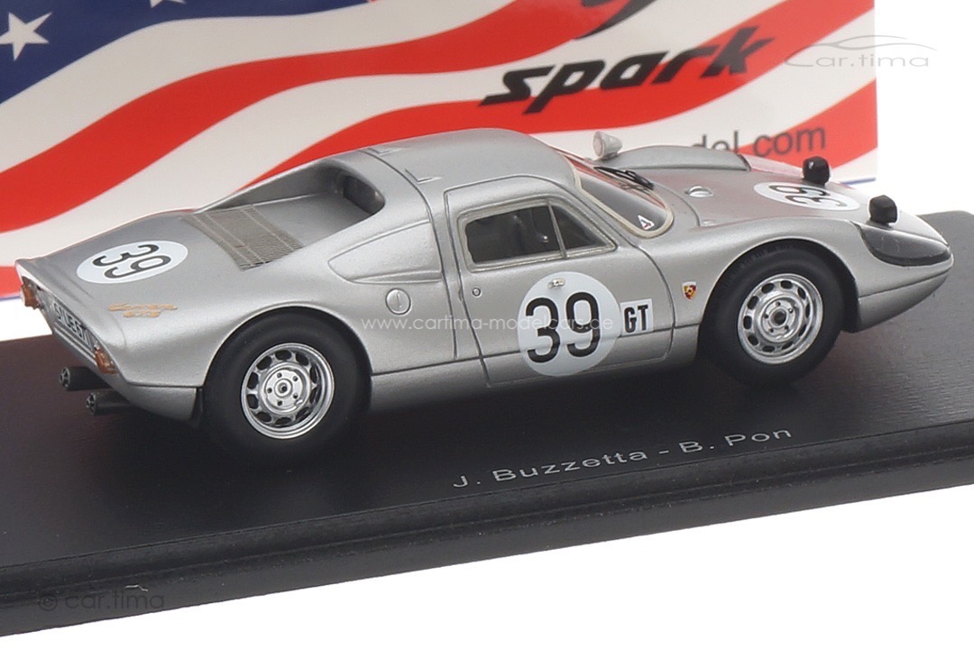 Porsche 904 GTS 12h Sebring 1965 Buzzetta/Pon Spark 1:43 US264