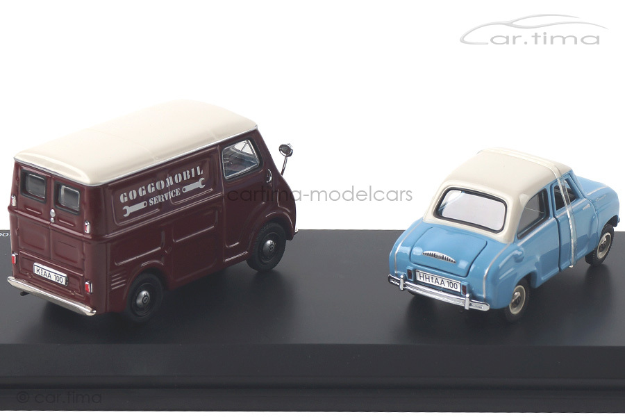 Set Goggomobil Limousine und Transporter Schuco 1:43 450347500