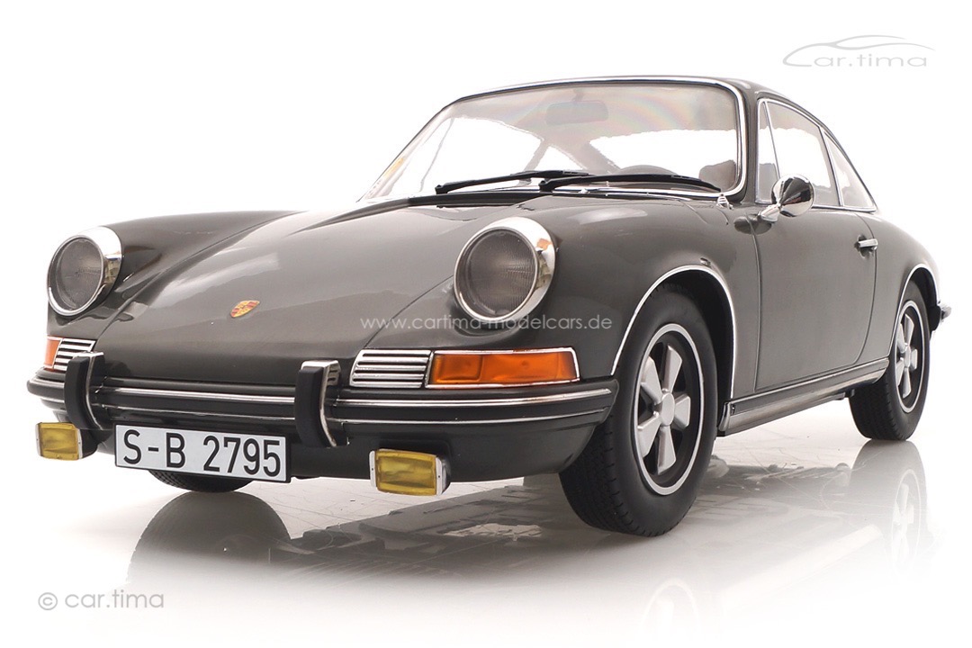 Porsche 911 S Schiefergrau 1970 Le Mans McQueen Norev 1:12 127513