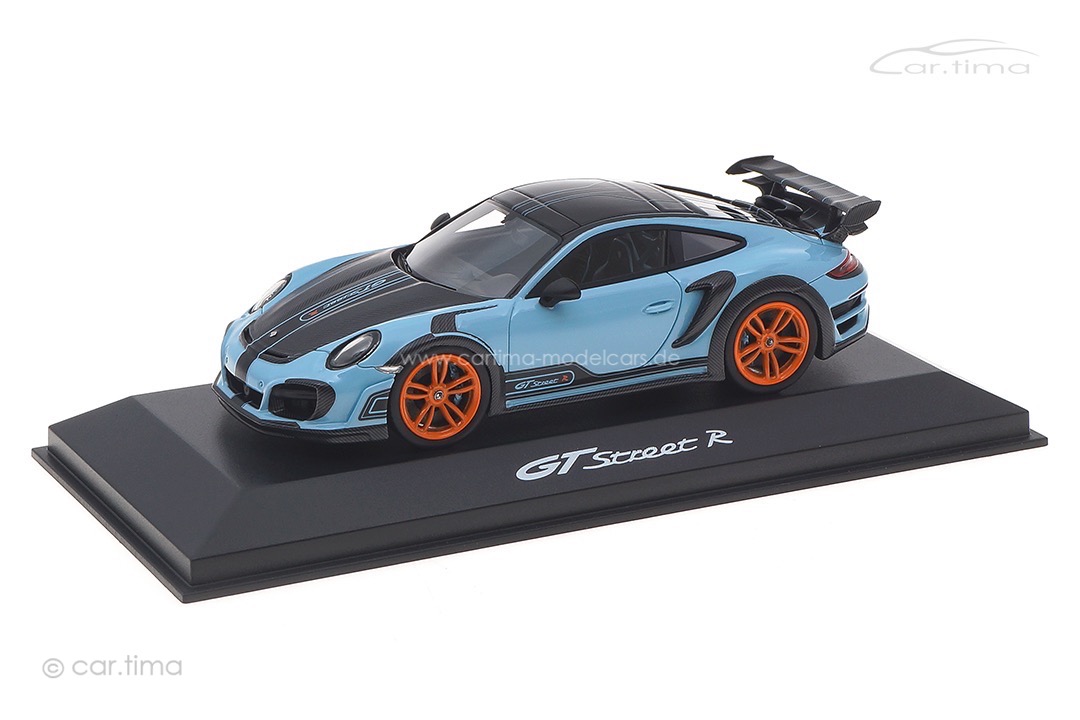 TECHART GTstreet R Gulfblau/Rad Gulforange TECHART Collection 1:43 091.992.143.008GO